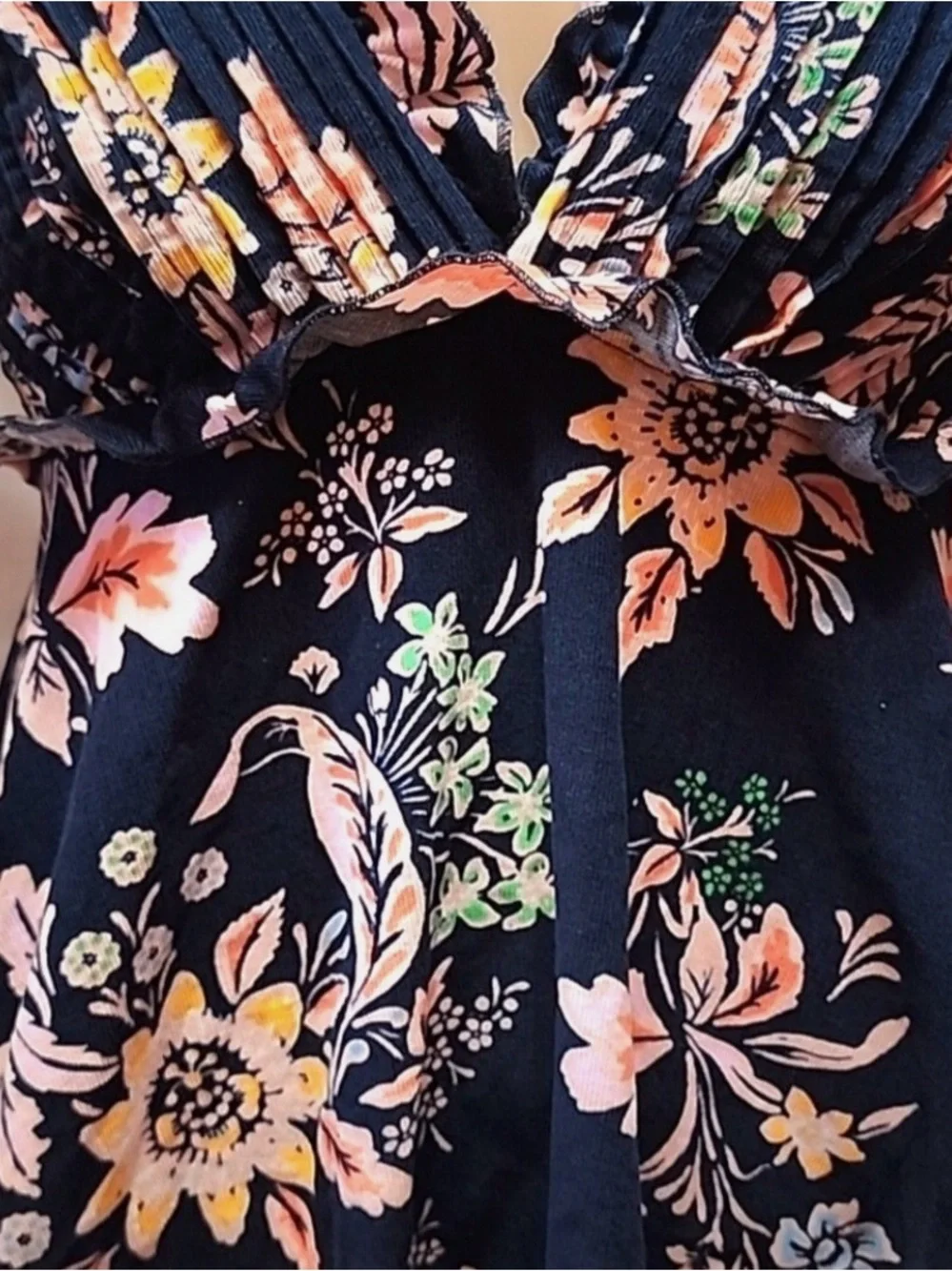 Free People Cord Looking Glass Mini Dress